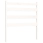 vidaXL Giroletto senza Materasso Bianco 100x200 cm Legno Massello Pino vidaXL Giroletto senza Materasso Bianco 100x200 cm Legno Massello Pino