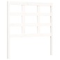vidaXL Giroletto senza Materasso Bianco 100x200 cm Legno Massello Pino vidaXL Giroletto senza Materasso Bianco 100x200 cm Legno Massello Pino