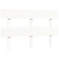 vidaXL Giroletto senza Materasso Bianco 140x200 cm Legno Massello Pino vidaXL Giroletto senza Materasso Bianco 140x200 cm Legno Massello Pino