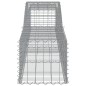 vidaXL Cesti Gabbioni ad Arco 25 pz 400x50x40/60 cm Ferro Zincato vidaXL Cesti Gabbioni ad Arco 25 pz 400x50x40/60 cm Ferro Zincato