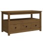 Tavolino da Salotto Miele 102x49x55cm in Legno Massello di Pino Tavolino da Salotto Miele 102x49x55cm in Legno Massello di Pino