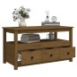 Tavolino da Salotto Miele 102x49x55cm in Legno Massello di Pino Tavolino da Salotto Miele 102x49x55cm in Legno Massello di Pino