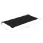 vidaXL Panca da Giardino 2 Posti con Cuscino 120cm Grigia in Eucalipto vidaXL Panca da Giardino 2 Posti con Cuscino 120cm Grigia in Eucalipto