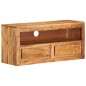 Mobile Porta TV 88x30x40 cm in Legno Massello di Acacia Mobile Porta TV 88x30x40 cm in Legno Massello di Acacia