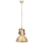 vidaXL Lampada a Sospensione Industriale 25 W Ottone Rotonda 30 cm E27 vidaXL Lampada a Sospensione Industriale 25 W Ottone Rotonda 30 cm E27