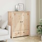 vidaXL Credenza 83x41,5x100 cm in Legno Massello di Pino vidaXL Credenza 83x41,5x100 cm in Legno Massello di Pino