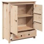 vidaXL Credenza 83x41,5x100 cm in Legno Massello di Pino vidaXL Credenza 83x41,5x100 cm in Legno Massello di Pino