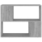 vidaXL Libreria/Divisorio Grigio Sonoma 80x24x63 cm vidaXL Libreria/Divisorio Grigio Sonoma 80x24x63 cm