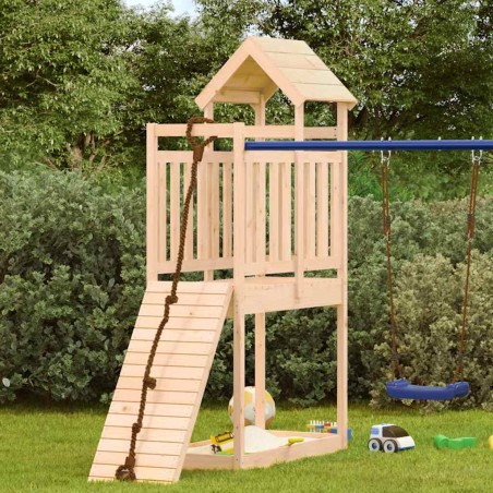 vidaXL Torre da Gioco 52,5x110,5x214 cm in Legno Massello di Pino