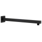 vidaXL Braccio di Supporto Doccia Quadrato Acciaio 201 Nero 40 cm vidaXL Braccio di Supporto Doccia Quadrato Acciaio 201 Nero 40 cm