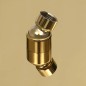 vidaXL Testa Doccia a Pioggia in Acciaio Inox 50x50 cm Quadrata Oro vidaXL Testa Doccia a Pioggia in Acciaio Inox 50x50 cm Quadrata Oro