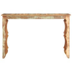 vidaXL Tavolo da Pranzo 120x60x76 cm in Legno Massello di Recupero