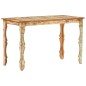 vidaXL Tavolo da Pranzo 120x60x76 cm in Legno Massello di Recupero vidaXL Tavolo da Pranzo 120x60x76 cm in Legno Massello di Recupero