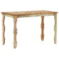 vidaXL Tavolo da Pranzo 120x60x76 cm in Legno Massello di Recupero vidaXL Tavolo da Pranzo 120x60x76 cm in Legno Massello di Recupero