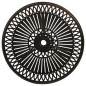 vidaXL Tavolo da Giardino Bronzo 62x62x65 cm in Alluminio Pressofuso