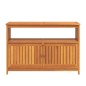 vidaXL Tavolo Consolle da Giardino 110x35x75 cm Legno Massello Acacia vidaXL Tavolo Consolle da Giardino 110x35x75 cm Legno Massello Acacia