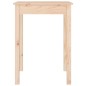 vidaXL Tavolo da Pranzo 55x55x75 cm in Legno Massello di Pino vidaXL Tavolo da Pranzo 55x55x75 cm in Legno Massello di Pino