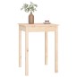 vidaXL Tavolo da Pranzo 55x55x75 cm in Legno Massello di Pino vidaXL Tavolo da Pranzo 55x55x75 cm in Legno Massello di Pino