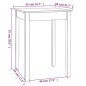 vidaXL Tavolo da Pranzo 55x55x75 cm in Legno Massello di Pino vidaXL Tavolo da Pranzo 55x55x75 cm in Legno Massello di Pino