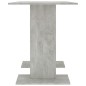 vidaXL Tavolo da Pranzo Grigio Cemento 110x60x75 cm Legno Multistrato vidaXL Tavolo da Pranzo Grigio Cemento 110x60x75 cm Legno Multistrato