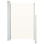 vidaXL Tenda da Sole Laterale Retrattile 120 x 300 cm Crema vidaXL Tenda da Sole Laterale Retrattile 120 x 300 cm Crema