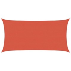 vidaXL Vela Parasole 160 g/m² Terracotta 4x7 m in HDPE