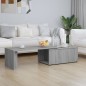 Tavolino da Salotto Grigio Sonoma 150x50x35cm Legno Multistrato Tavolino da Salotto Grigio Sonoma 150x50x35cm Legno Multistrato