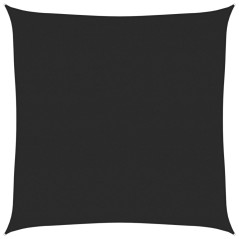 vidaXL Vela Parasole 160 g/m² Nera 7x7 m in HDPE