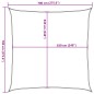 vidaXL Vela Parasole 160 g/m² Nera 7x7 m in HDPE vidaXL Vela Parasole 160 g/m² Nera 7x7 m in HDPE