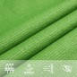 vidaXL Vela Parasole 160 g/m² Verde Chiaro 4x6 m in HDPE