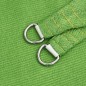 vidaXL Vela Parasole 160 g/m² Verde Chiaro 4x6 m in HDPE