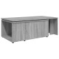 Tavolino da Salotto Grigio Sonoma 150x50x35cm Legno Multistrato Tavolino da Salotto Grigio Sonoma 150x50x35cm Legno Multistrato
