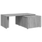 Tavolino da Salotto Grigio Sonoma 150x50x35cm Legno Multistrato Tavolino da Salotto Grigio Sonoma 150x50x35cm Legno Multistrato