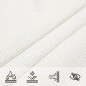 vidaXL Vela Parasole 160 g/m² Bianca 5x6 m in HDPE vidaXL Vela Parasole 160 g/m² Bianca 5x6 m in HDPE