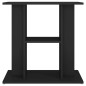 vidaXL Supporto per Acquario 60x30x60 cm in Legno Multistrato Nero vidaXL Supporto per Acquario 60x30x60 cm in Legno Multistrato Nero