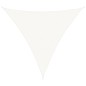 vidaXL Vela Parasole 160 g/m² Bianca 6x6x6 m in HDPE vidaXL Vela Parasole 160 g/m² Bianca 6x6x6 m in HDPE
