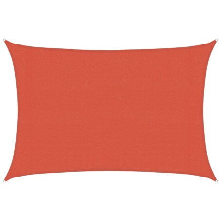 vidaXL Vela Parasole 160 g/m² Terracotta 3x4,5 m in HDPE