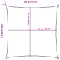 vidaXL Vela Parasole 160 g/m² Talpa 2,5x2,5 m in HDPE vidaXL Vela Parasole 160 g/m² Talpa 2,5x2,5 m in HDPE