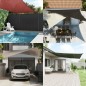 vidaXL Vela Parasole 160 g/m² Nera 2x3 m in HDPE vidaXL Vela Parasole 160 g/m² Nera 2x3 m in HDPE