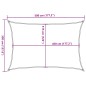 vidaXL Vela Parasole 160 g/m² Grigio Talpa 3,5x5 m in HDPE vidaXL Vela Parasole 160 g/m² Grigio Talpa 3,5x5 m in HDPE
