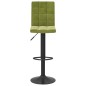 vidaXL Sgabelli da Bar 2 pz Verde Chiaro in Velluto vidaXL Sgabelli da Bar 2 pz Verde Chiaro in Velluto
