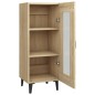 Credenza Rovere Sonoma 34,5x34x90 cm in Legno Multistrato Credenza Rovere Sonoma 34,5x34x90 cm in Legno Multistrato