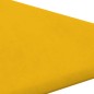 vidaXL Pannelli Murali 12 pz Gialli 30x30 cm Velluto 0,54 m² vidaXL Pannelli Murali 12 pz Gialli 30x30 cm Velluto 0,54 m²