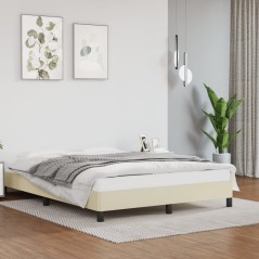 vidaXL Giroletto Crema 140x200 cm in Similpelle