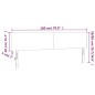 vidaXL Testiere 2 pz Cappuccino 90x5x78/88 cm in Similpelle vidaXL Testiere 2 pz Cappuccino 90x5x78/88 cm in Similpelle