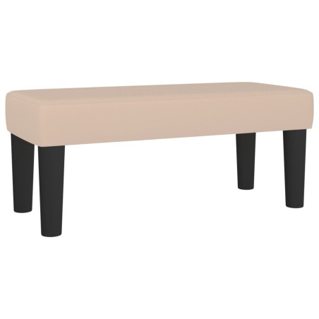 vidaXL Panca Cappuccino 70x30x30 cm in Similpelle