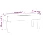 vidaXL Panca Cappuccino 70x30x30 cm in Similpelle vidaXL Panca Cappuccino 70x30x30 cm in Similpelle