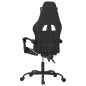 vidaXL Sedia da Gaming Girevole Nero e Bianco in Similpelle vidaXL Sedia da Gaming Girevole Nero e Bianco in Similpelle