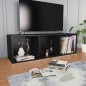 vidaXL Libreria/Mobile TV Nero 36x30x114 cm in Legno Multistrato vidaXL Libreria/Mobile TV Nero 36x30x114 cm in Legno Multistrato