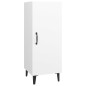 Credenza Bianca 34,5x34x90 cm in Legno Multistrato Credenza Bianca 34,5x34x90 cm in Legno Multistrato